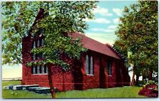 Postcard - Rear view of church at Jamestown, Virginia picture