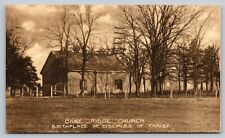 Paris Kentucky Cane Ridge Meeting House Landmark Postcard picture