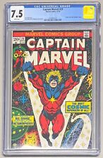 Captain Marvel #29 (1973) CGC 7.5 W - Thanos Jim Starlin  Classic Cover  picture