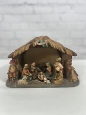 Vintage RR Roman Inc Resin Nativity Scene 717 Made In Italy  1-Piece Christmas picture