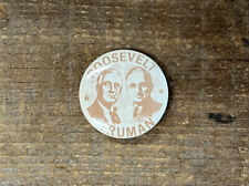Roosevelt Truman Presidential Campaign Button 1948 Pin Back picture