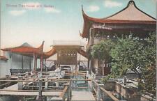 Postcard Chinese Thea House With Garden China picture
