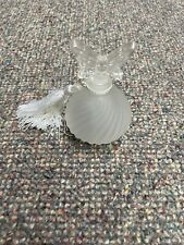 Vintage Silverstri Butterfly Top Perfume Bottle 5 Inch picture