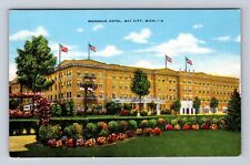 Bay City MI-Michigan, Wenonah Hotel, Advertisement, Antique, Vintage Postcard picture