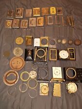 Huge Lot Of Carriage Clock Cases And Movements And Glass picture