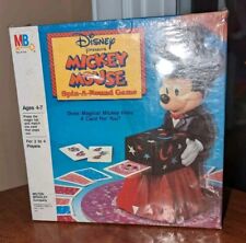 Vintage 1986 Milton Bradley Disney MICKEY MOUSE SPIN-A-ROUND Game SEALED New picture