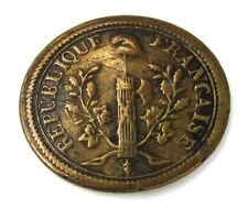 French Revolution-Napoleonic War of 1812 Coat Button Republique Francaise 24mm picture