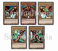 Yu-Gi-Oh Exodia the Forbidden - Complete Set - YGLD - NM* picture