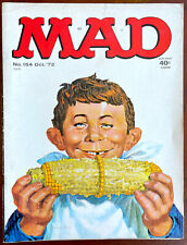 MAD MAGAZINE #154-  Fine (6.0) -  The Cowboys parody  1972 picture
