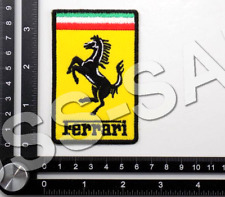 FERRARI EMBROIDERED PATCH IRON/SEW ON ~3-1/2