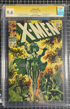 X-Men #50 CGC SS 9.4 WP 1968 2nd Appearance Polaris Signed by Steranko Beauty picture