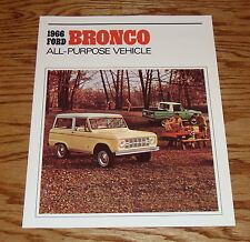 1966 Ford Bronco Sales Brochure 66 picture