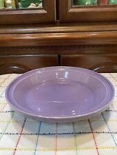 Fiesta Pie Baker Large Deep Dish Lilac 10 3/8 Inch 31 Oz Excellent Condition picture
