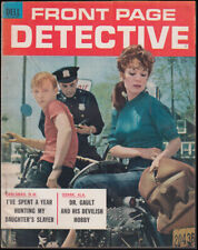 FRONT PAGE DETECTIVE 9 1962 Dr Gault of Ozark AL; Mildred Elliott's Killer + GGA picture