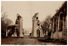 Francis Frith, England, Glastonbury Abbey, Ruins Vintage Albumen Print Print  picture