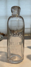 1800s P H DeGARMO Soda Bottle GOSHEN NY ORANGE COUNTY Hand Blown picture