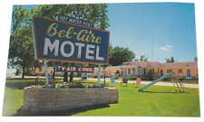 Albert Lea MN Minnesota Real Photo Postcard Bel Aire Motel picture