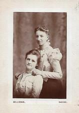 WOMEN FROM BEFORE Vintage FOUND PHOTO bw  Original Portrait 04 2 Y picture