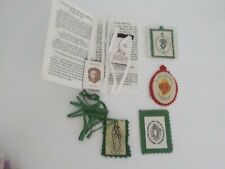 5 Vintage Religious Scapulars  picture