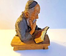 DAVID KAPLAN R WRIGHT SCULPTURE -  RABBI READING THE HOLY SCRIPTURE (345/500) picture