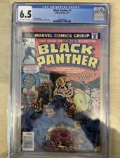 BLACK PANTHER#1 CGC Graded 6.5 Kirby Classic 1977 picture