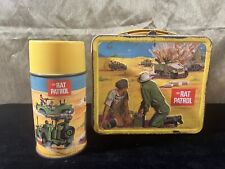 1967 The Rat Patrol Aladdin TV Show Lunchbox And Thermos Good Condition picture
