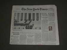2016 FEBRUARY 20 NEW YORK TIMES - JUSTICE ANTONIN SCALIA FURNERAL picture
