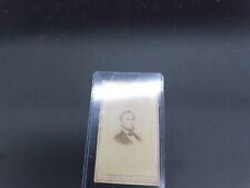 President A. Lincoln CDV 1865 J.C. Spooner's Picture Palace Springfield, MA picture