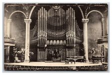 Warner Concert Hall Organ Oberlin Ohio OH DB Postcard O18 picture