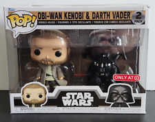 Funko Pop Star Wars Obi-Wan Kenobi & Darth Vader Target Exclusive 2pk picture