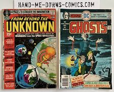 From Beyond the Unknown 11 - Ghosts 46 - 1971 & 1976 - DC Comics- Bronze Age Lot picture