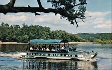 Postcard Duck On Scenic River Fun Galore Tours Dells Wisconsin Wi Vintage picture