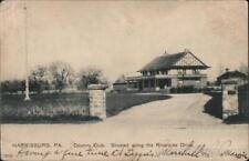 1907 Harrisburg,PA Country Club,Situated Along the Riverside Drive Postcard picture