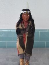 RARE 1920s Skookum Native American Indian Doll Swastika Label- NICE- SEE VIDEO picture