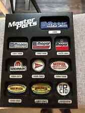 Chrysler Mopar Master Parts Award Wall Mount Display Plaque Logo Magnets picture