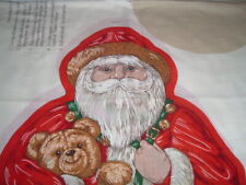 Vtg Memories Christmas Past Soft Decor Cut Sew Stuff Father Christmas 18