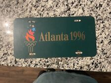 Georgia 1996 Atlanta Centennial Olympics License Plate Car Tag Vintage picture