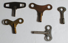 Antique/Vintage Winding Keys Locksmith Specialty Tools Assorted Lot of 5 picture