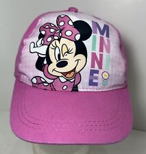 Kids Pink Disney Minnie Mouse Baseball Hat picture
