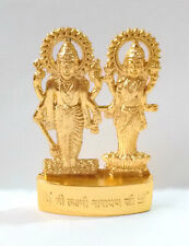 Laxmi Vishnu Idol Lakshmi Murti Statue Mixed Metal 6.5 cm Height Energized picture