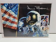 7/20/94 Alan Bean Signed Postcard Apollo 12 4th Man To Walk on The Moon RRP 300 picture
