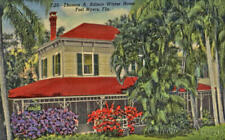 Fort Myers,FL Thomas A. Edison Winter Home Lee County Florida M.E. Russell picture