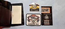 HOG Vintage 1993 Harley Davidson Racing Milwaukee Mile Patch pad sticker as seen picture