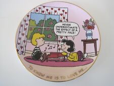PEANUTS To Know Me Is To Love Me Danbury Mint Collector Plate 8