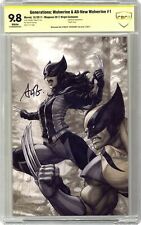 Generations Wolverine and All-New Wolverine (2017) 1CON.B CBCS 9.8 SS picture