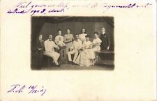 PC CPA family portrait real photo postcard INDONESIA (a17435) picture