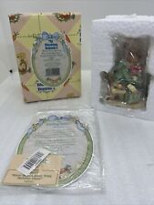 My Blushing Bunnies “Bless Some Bunny Holiday Cheer” 1998 Enesco Christmas Gifts picture