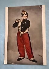 The Fifer By Edouard Manet Vintage Postcard picture