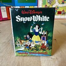 Kurt S Adler Vintage Disney’s Snow White Mini Book Christmas Ornament 1983 picture