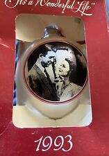 It’s A Wonderful Life Ornament. 1993.  picture